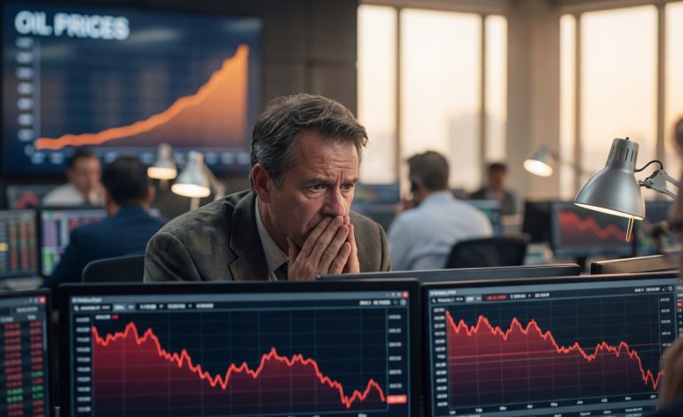 Les marchés en berne : les actions plongent tandis que le prix du pétrole flambe sous l&rsquo;ombre des inquiétudes persistantes