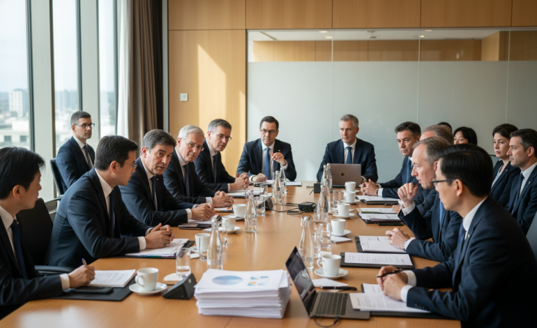 les pourparlers cruciaux sur la réforme de l'omc entrent dans une phase décisive, visant à moderniser et améliorer le système commercial international.