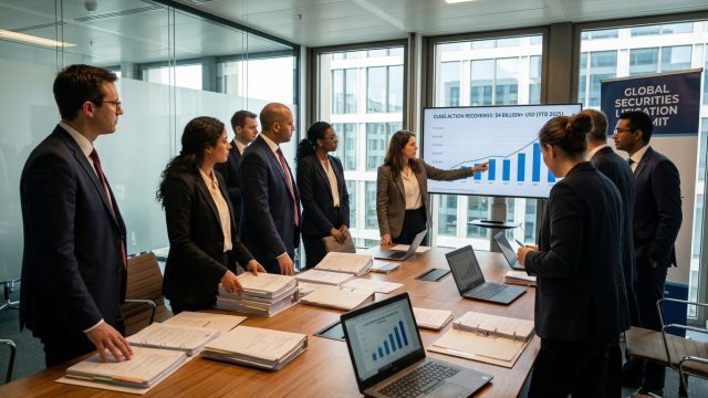 découvrez comment les recours collectifs sur titres financiers ont atteint un record de 4 milliards de dollars récupérés en 2025, marquant une étape majeure pour les investisseurs.