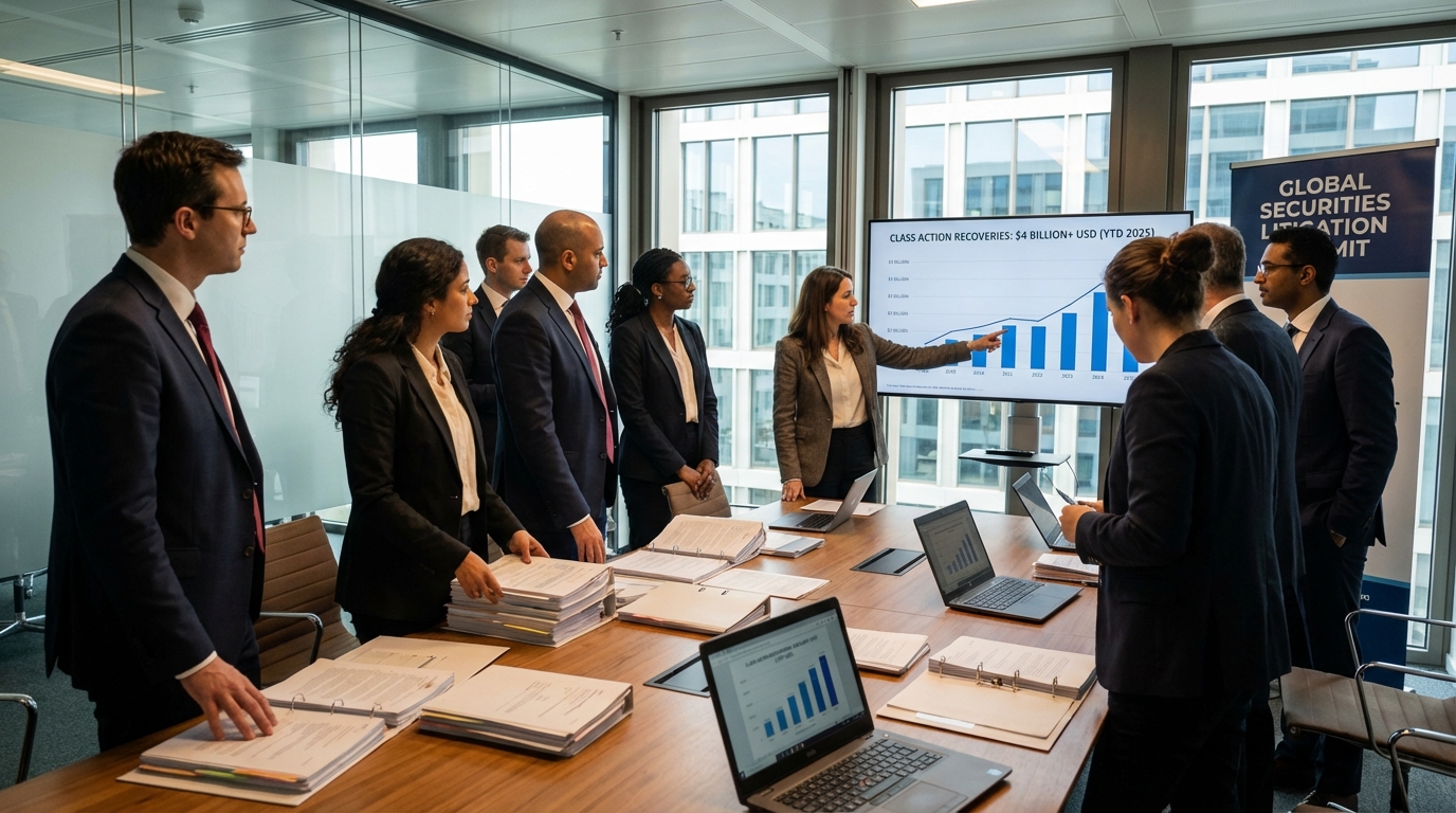 Les recours collectifs sur titres financiers franchissent la barre des 4 milliards de dollars récupérés en 2025