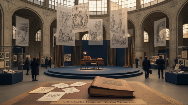 découvrez «clair-obscur» à la bourse de commerce, la dernière création théâtrale de christophe honoré, accompagnée de son nouveau livre, une immersion unique entre art et littérature.