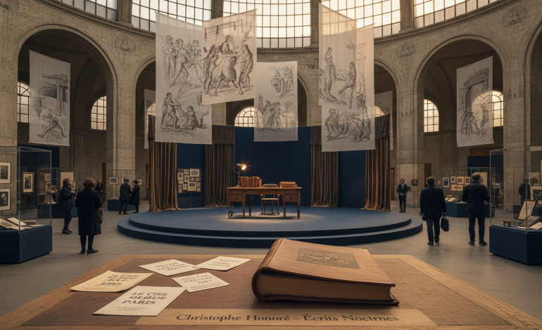 découvrez «clair-obscur» à la bourse de commerce, la dernière création théâtrale de christophe honoré, accompagnée de son nouveau livre, une immersion unique entre art et littérature.