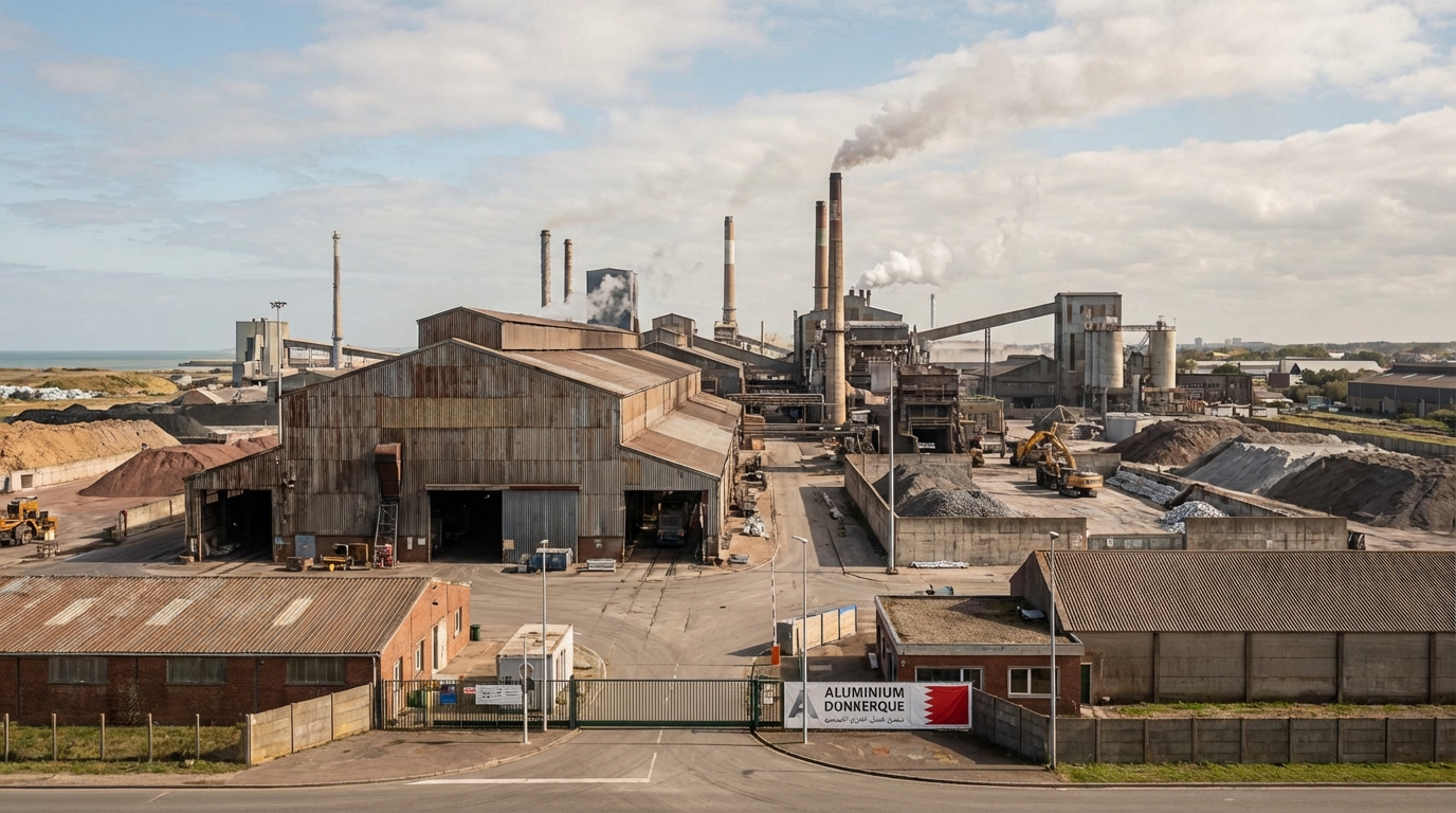L&rsquo;industrie de l&rsquo;aluminium à Dunkerque sur le point de changer de mains : un groupe bahreïnien en position d&rsquo;acquéreur