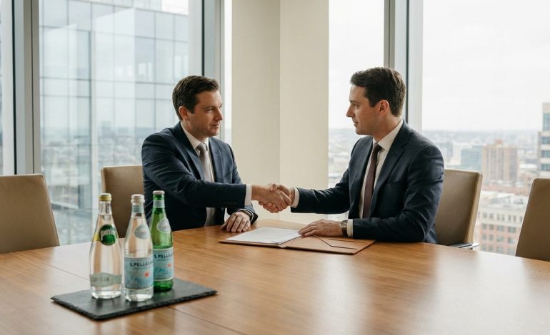 nestlé accélère la cession de ses marques perrier et san pellegrino dans une transaction majeure estimée à 5 milliards d'euros, marquant un tournant stratégique pour le géant de l'agroalimentaire.