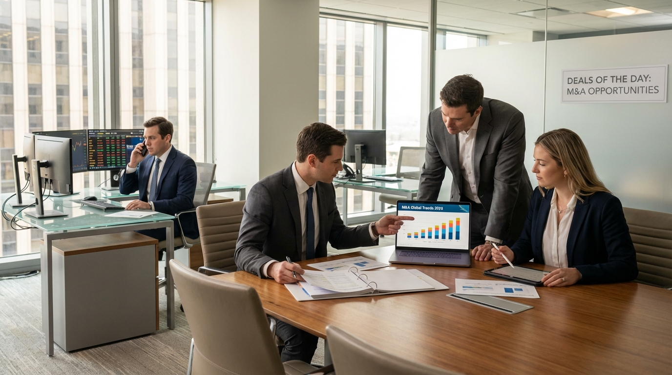 Offres du Jour : Opportunités et Tendances en Fusions & Acquisitions