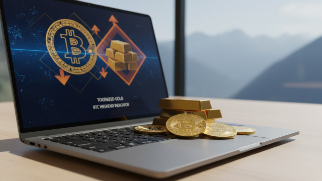 découvrez comment l'or tokenisé devient un nouvel indicateur clé pour suivre les performances du bitcoin durant le week-end.
