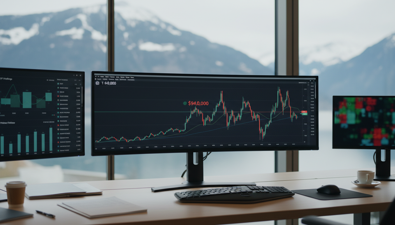 Prix du Bitcoin : une stabilité à 94 000 $ grâce au soutien des ETF malgré une incertitude grandissante