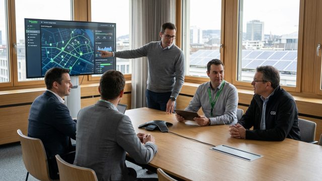 schneider electric et cgi s'associent pour offrir des solutions intégrales innovantes aux fournisseurs d'énergie, renforçant ainsi l'efficacité et la durabilité du secteur énergétique.
