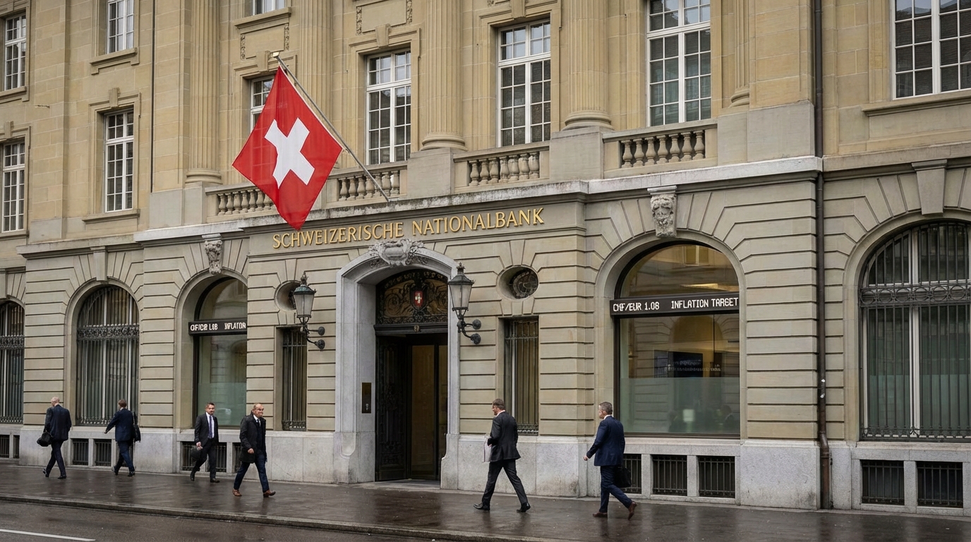 Suisse : La BNS renforce sa détermination à contrer la surévaluation marquée du franc