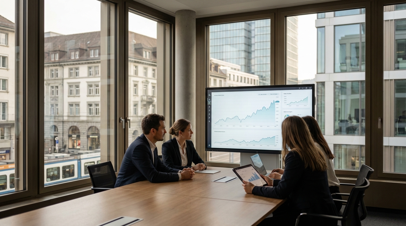 Suisse : croissance modérée du PIB à +0,2% au quatrième trimestre