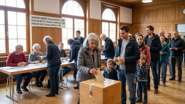 découvrez comment les citoyens suisses sont invités à voter sur une proposition clé concernant l'investissement climatique, exprimé en pourcentage du pib, et son impact sur l'avenir environnemental du pays.