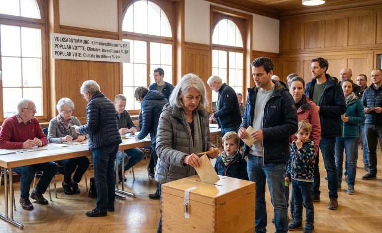 Suisse : les citoyens appelés à se prononcer sur l&rsquo;investissement climatique en pourcentage du PIB
