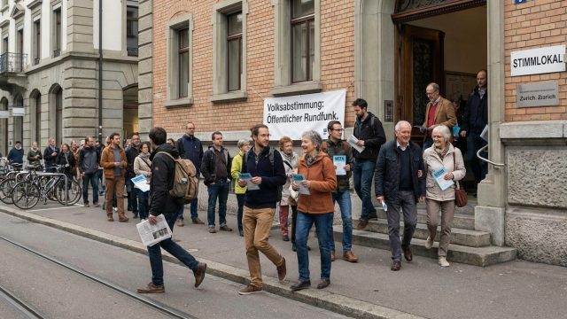 en suisse, les électeurs ont choisi de rejeter la proposition de réduction de la redevance pour l’audiovisuel public, maintenant ainsi le financement actuel des médias publics.