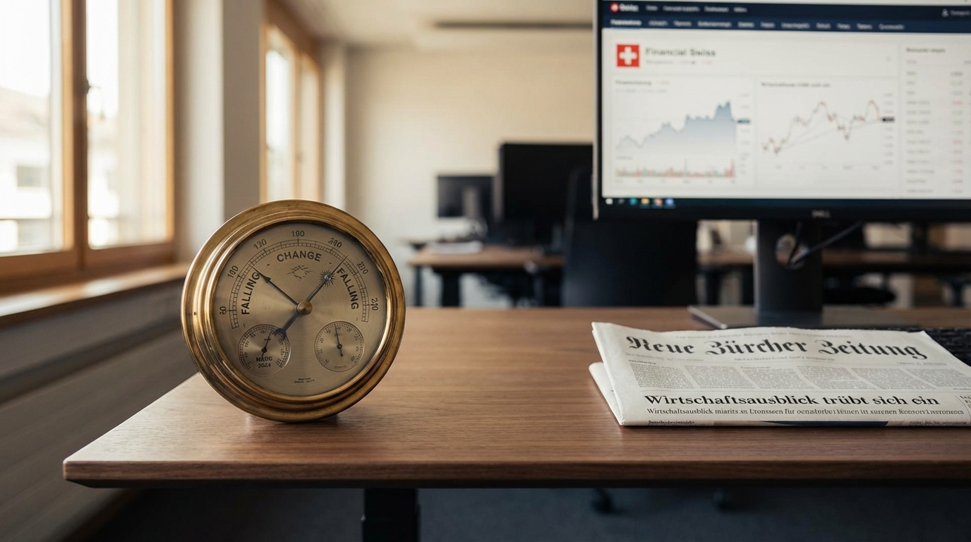 Suisse : un baromètre révèle une dégradation soudaine des perspectives économiques en mars