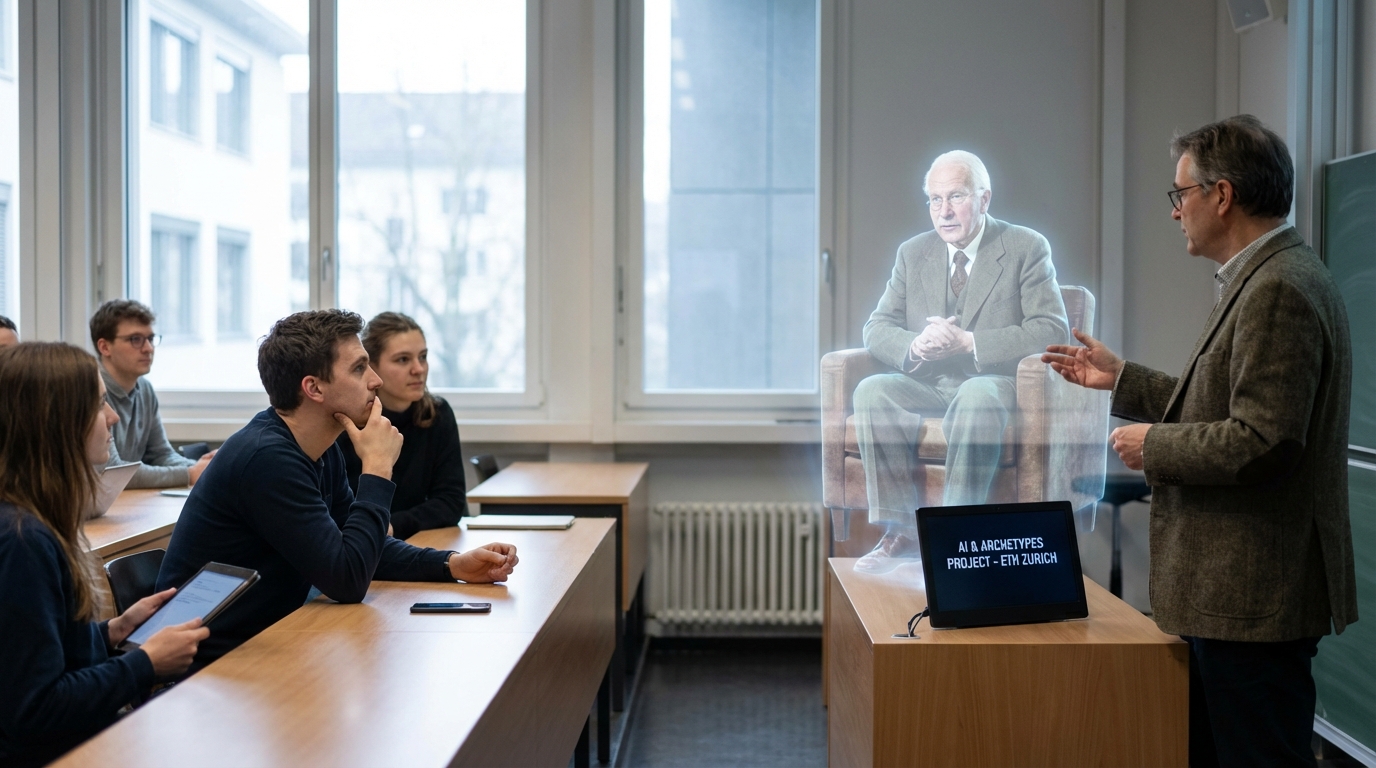 Une IA ressuscite Carl Jung le temps d’un cours : une expérience fascinante aux implications dérangeantes