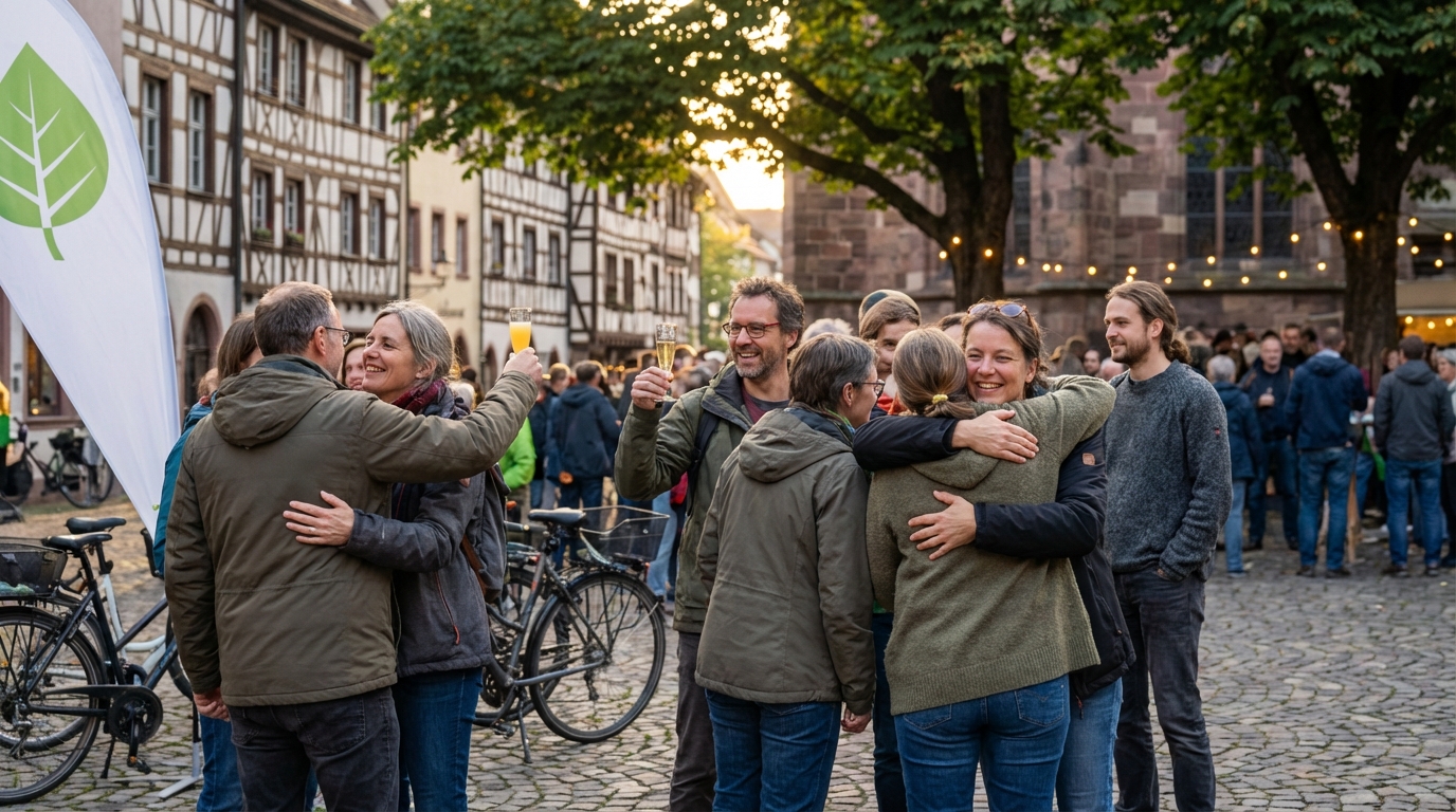 Une carte, un jour : le triomphe inattendu des écologistes lors d&rsquo;une élection régionale allemande