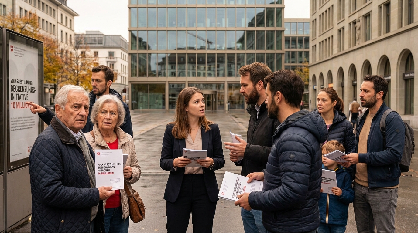 « Une initiative du chaos » : le référendum controversé pour limiter la population suisse à 10 millions d&rsquo;habitants