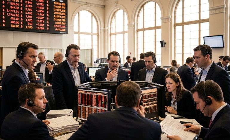 wall street recule légèrement en raison de vents contraires persistants, clôturant le mois de février avec des pertes et une tendance négative marquée.