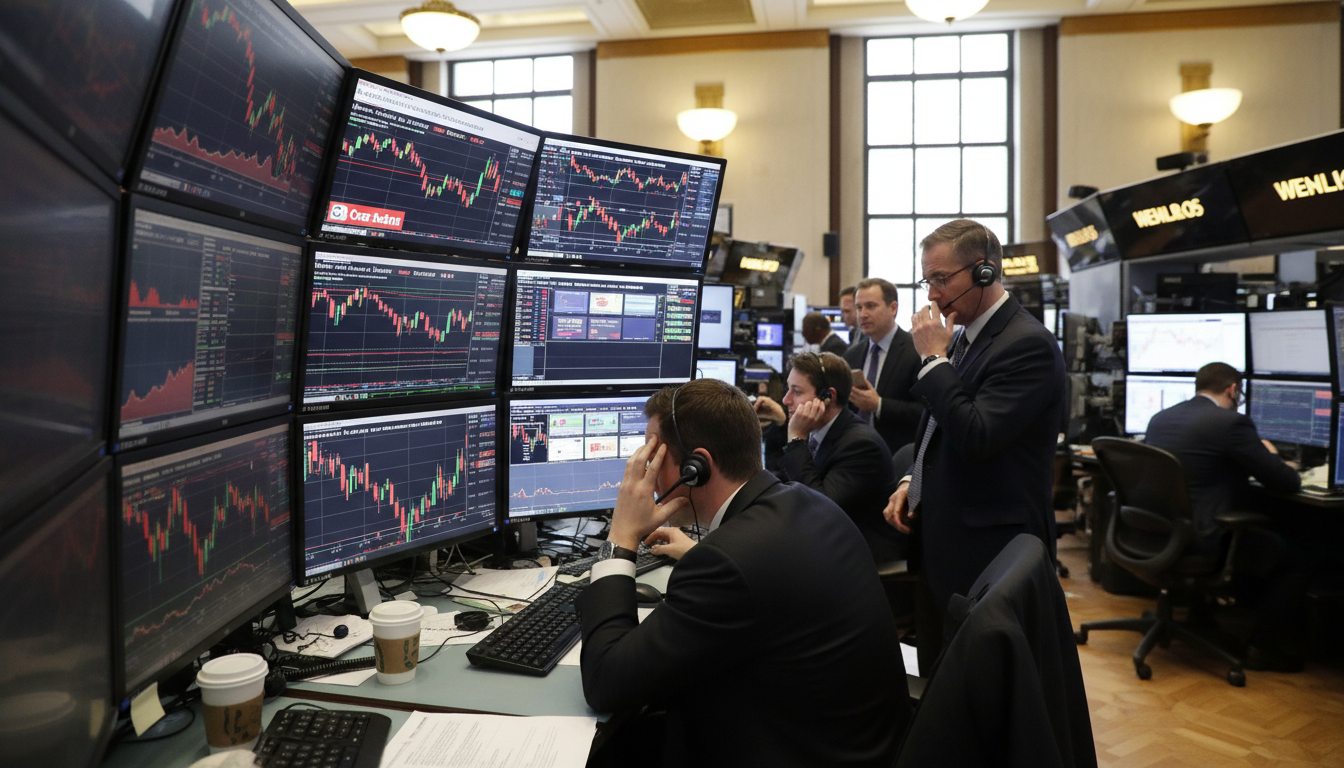 Wall Street plonge de 1 % face aux tensions au Moyen-Orient et aux craintes grandissantes sur le crédit
