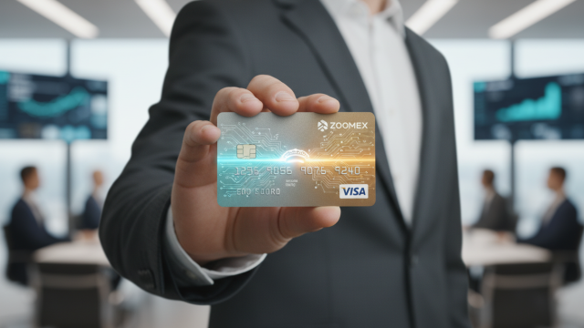 découvrez la carte innovante de zoomex, qui facilite les paiements en devises traditionnelles grâce à l'intégration transparente des crypto-monnaies.
