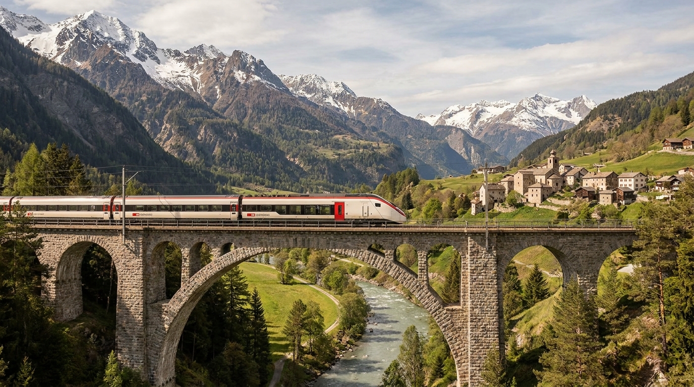 À la découverte des parcours ferroviaires les plus époustouflants d&rsquo;Europe