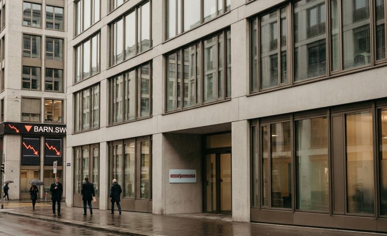 Barry Callebaut : Un an après une chute historique, le chocolatier suisse continue sa descente en Bourse