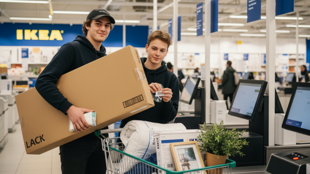 découvrez comment le geste ingénieux de deux frères à la caisse automatique d'ikea a conduit à une sanction exemplaire, révélant les enjeux de la sécurité et de l'éthique dans les magasins.