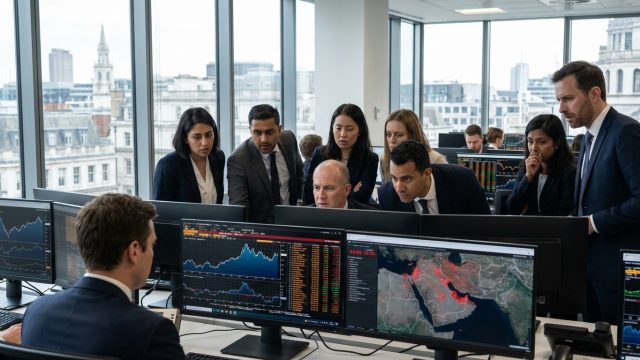 ubs anticipe un ralentissement significatif de l'économie européenne en raison des tensions persistantes au moyen-orient, impactant les marchés et la croissance régionale.