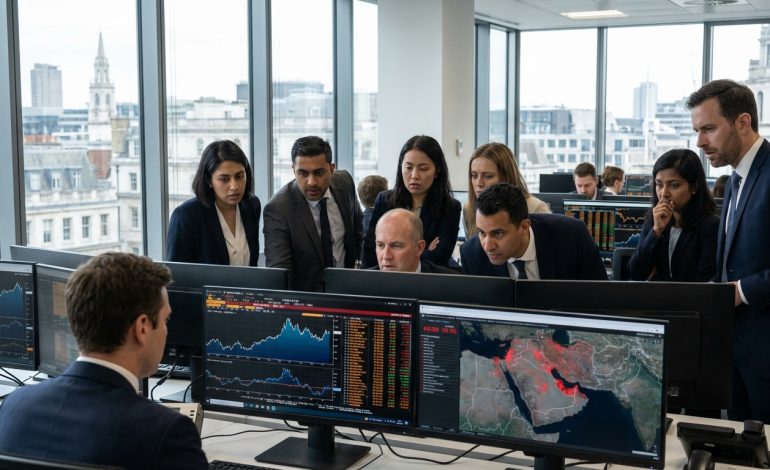 ubs anticipe un ralentissement significatif de l'économie européenne en raison des tensions persistantes au moyen-orient, impactant les marchés et la croissance régionale.