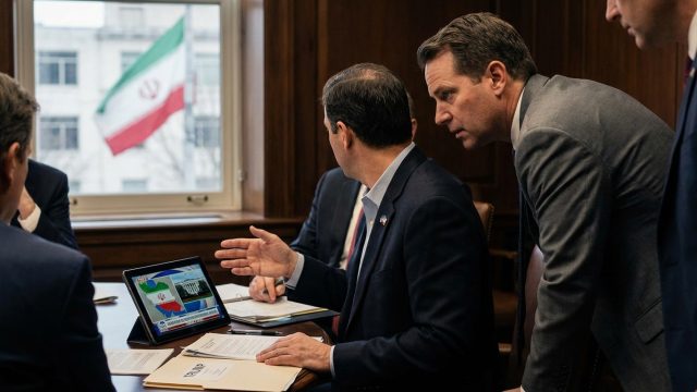 analyse du conflit en iran et de la manière dont l'entourage de trump profite encore de son influence à la maison-blanche.