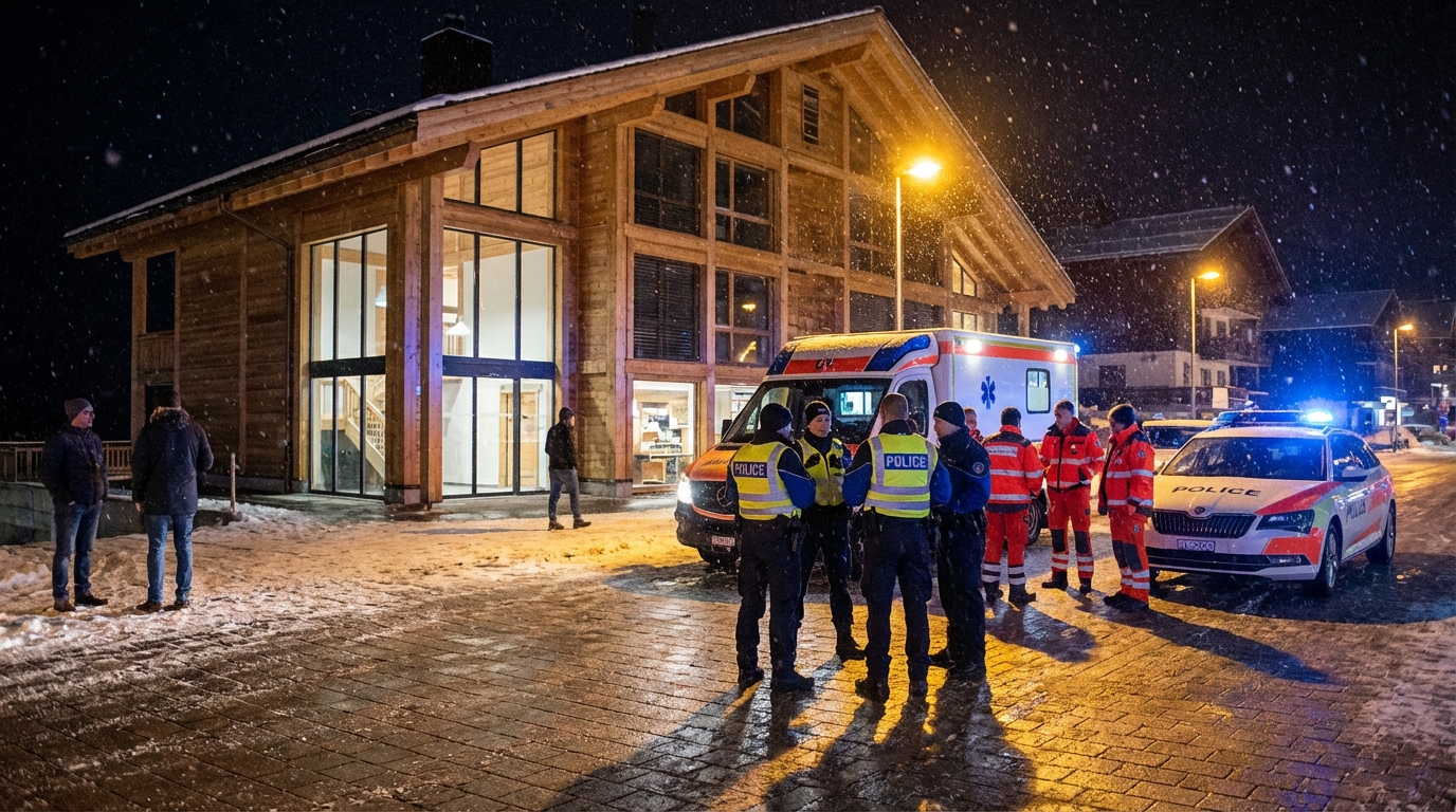 Crans-Montana en Suisse : la justice intervient suite à la divulgation des appels d&rsquo;urgence nocturnes