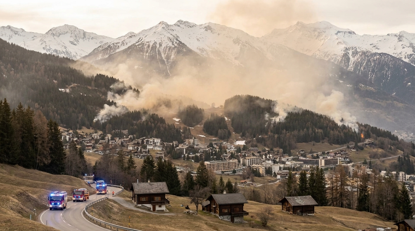 Crans-Montana en flammes : l&rsquo;Italie exaspérée face à la Suisse qui facture 108 000 euros pour l&rsquo;intervention