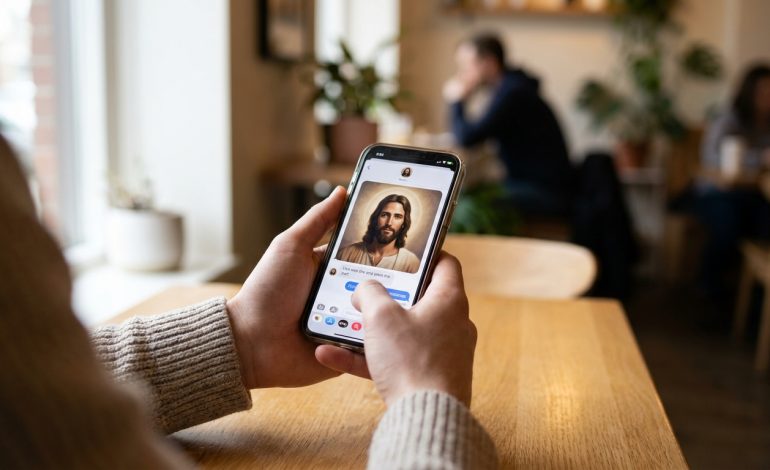 découvrez l’application innovante qui vous permet de discuter avec un avatar de jésus propulsé par l’ia. une expérience unique et accessible pour seulement 2 dollars la minute.
