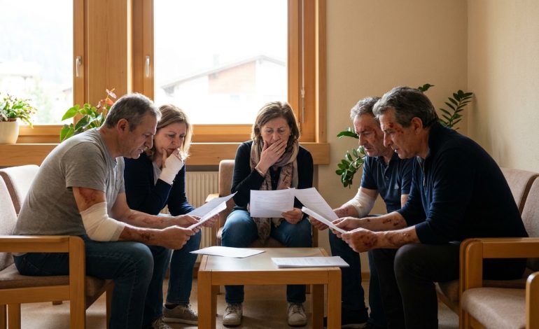 découvrez le drame vécu à crans-montana où des grands brûlés italiens sont confrontés à des factures médicales inattendues, suscitant choc et émotion.