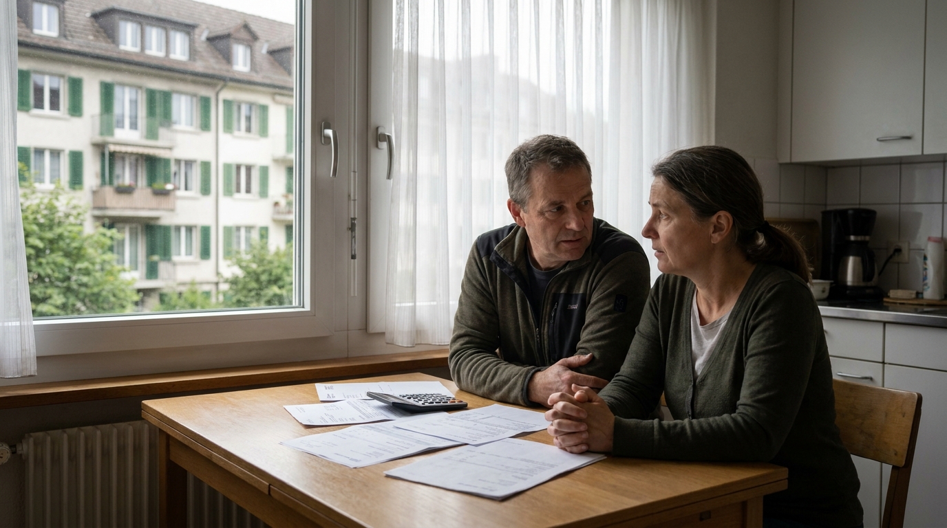 Économie : Loyers en hausse et primes maladie en progression, 3 millions de Suisses face à une pression financière croissante