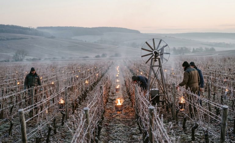 découvrez comment la réserve en champagne agit comme la meilleure protection contre le gel, explique le secrétaire, garantissant la qualité des récoltes malgré les conditions climatiques difficiles.
