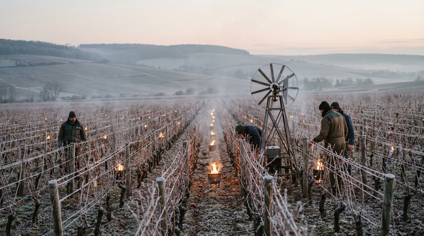 « En Champagne, la réserve constitue notre meilleure protection contre le gel », souligne le secrétaire
