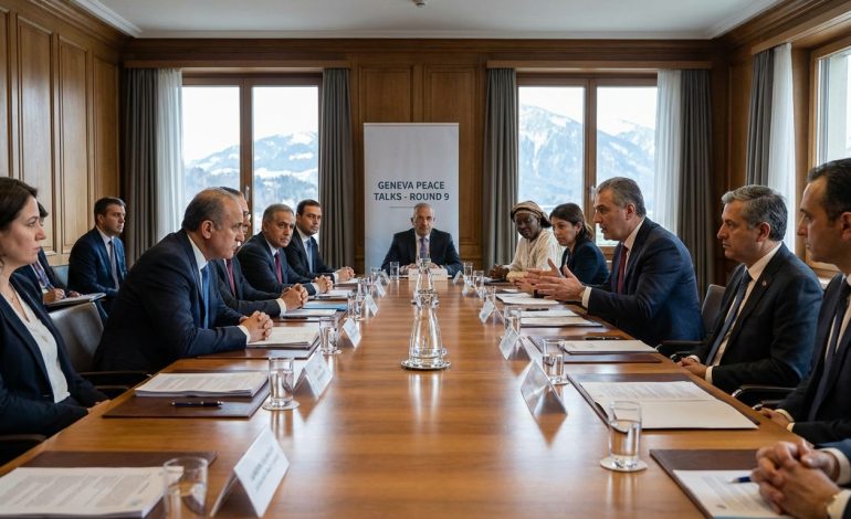 neuvième round intense de négociations en suisse entre kinshasa et le groupe en conflit dans l'est de la rdc, visant à trouver une solution durable au différend.