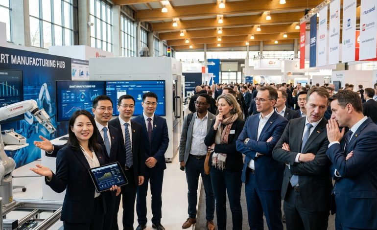 découvrez l'édition de la foire industrielle de hanovre, mettant en lumière l'ascension chinoise, la résistance allemande et le rôle complexe des exposants français dans ce rendez-vous mondial de l'industrie.
