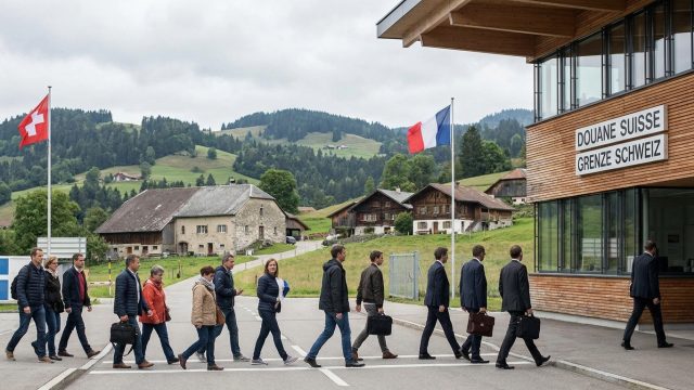 la suisse envisage de prendre en charge la gestion du chômage des travailleurs frontaliers en franche-comté, une mesure qui pourrait transformer les relations transfrontalières et le marché de l'emploi local.