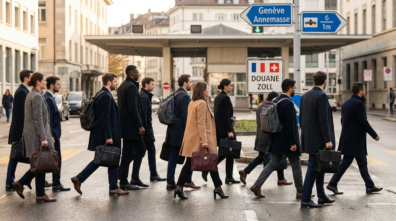 Impôts transfrontaliers : les travailleurs entre France et Suisse tenus de déclarer leurs revenus en France