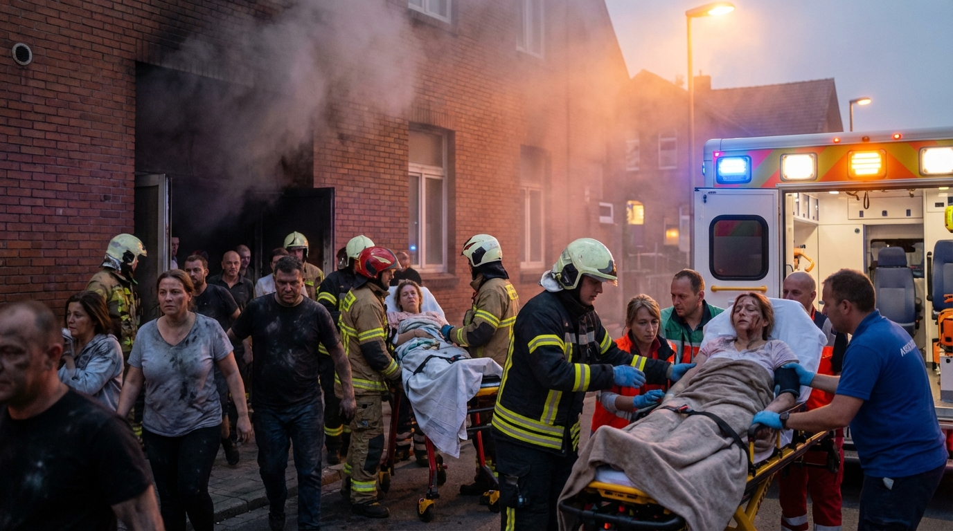Incendie violent dans une discothèque : trois personnes blessées après l&rsquo;alerte soudaine « Il y a le feu ! »