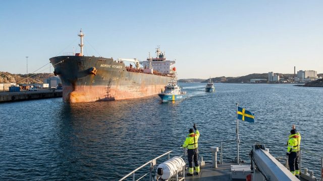 la suède décide de libérer un pétrolier suspecté d'être à l'origine d'une importante marée noire, suscitant réactions et débats sur la responsabilité environnementale.