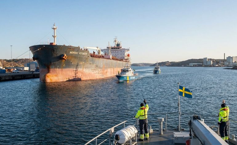 la suède décide de libérer un pétrolier suspecté d'être à l'origine d'une importante marée noire, suscitant réactions et débats sur la responsabilité environnementale.