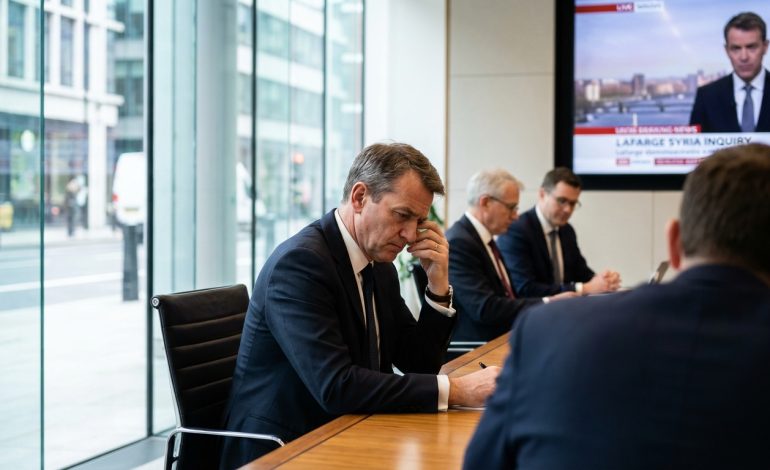 lafarge condamnée pour financement de groupes terroristes en syrie : l’ex-pdg fait face à de graves accusations et une enquête approfondie.