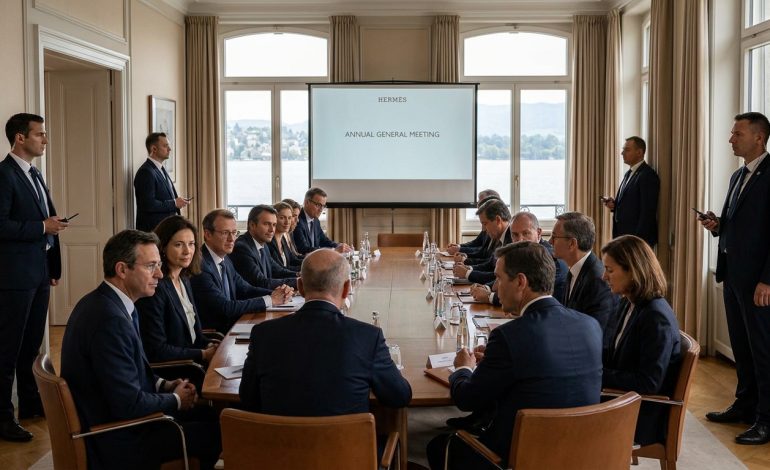 L&rsquo;assemblée générale des actionnaires d&rsquo;Hermès : un rendez-vous clé sous haute surveillance