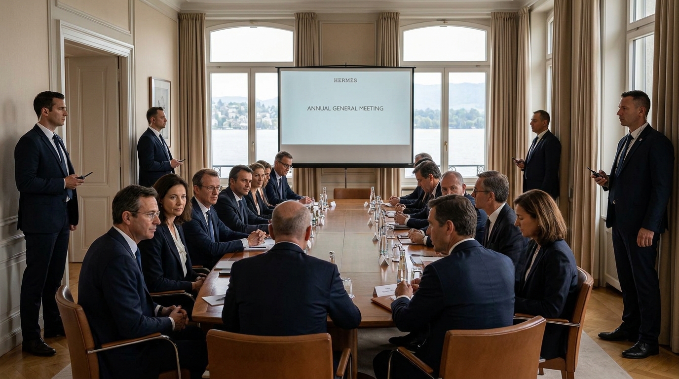L&rsquo;assemblée générale des actionnaires d&rsquo;Hermès : un rendez-vous clé sous haute surveillance