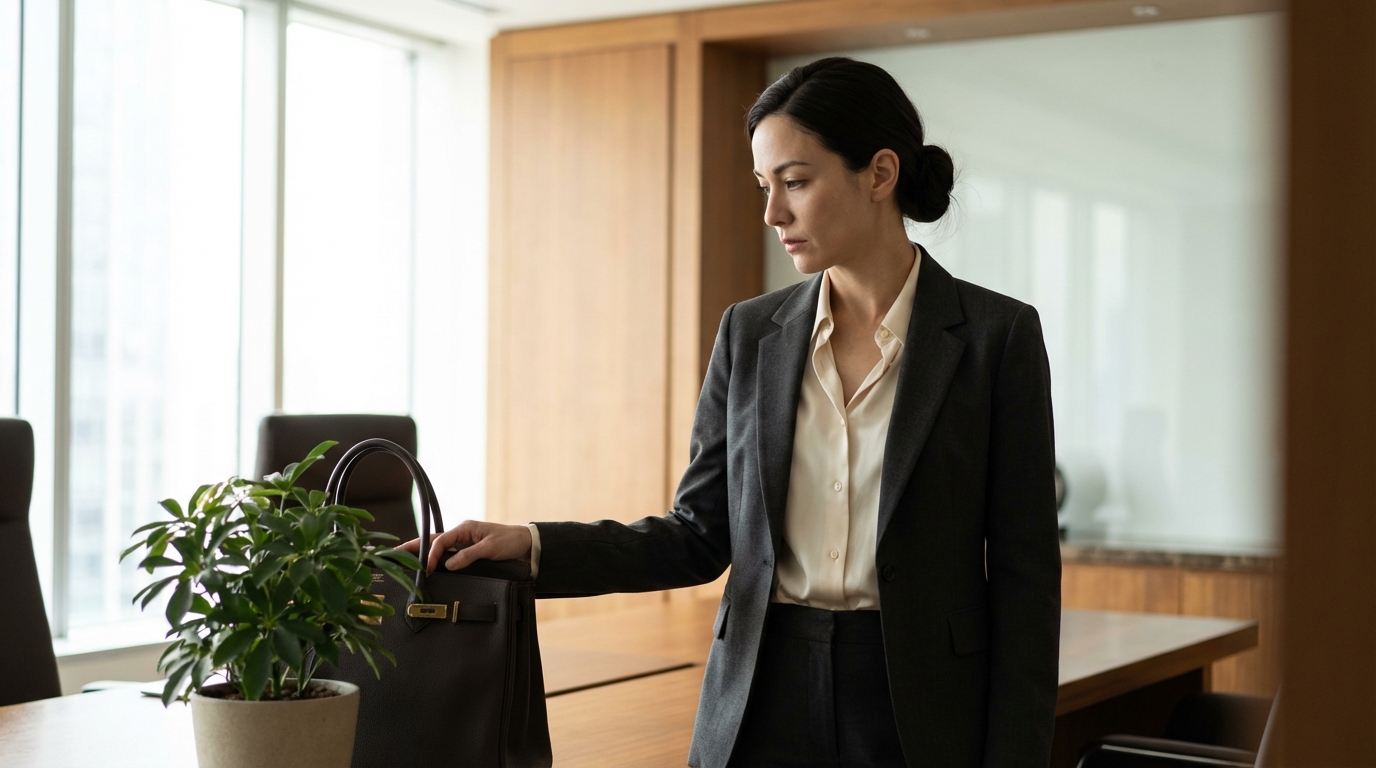 Pourquoi les femmes occupant des postes élevés hésitent à afficher un sac de luxe au travail ?