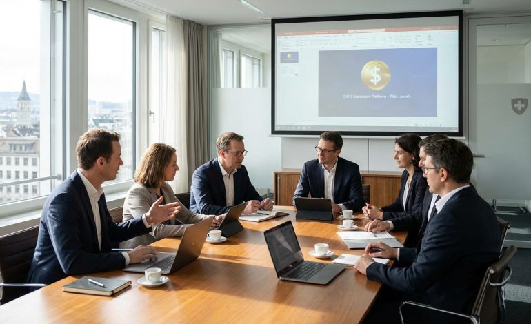 Six banques suisses créent une plateforme expérimentale dédiée au stablecoin en franc suisse (CHF