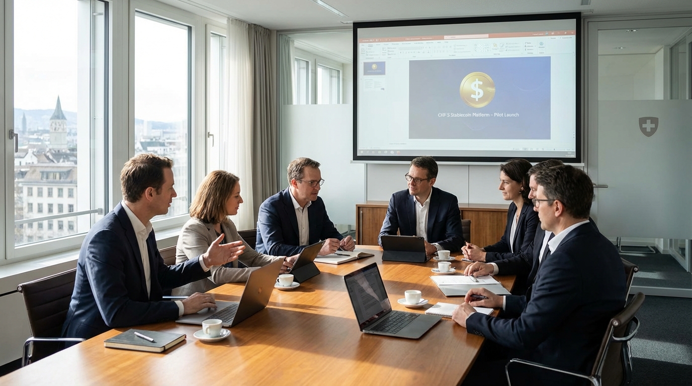Six banques suisses créent une plateforme expérimentale dédiée au stablecoin en franc suisse (CHF